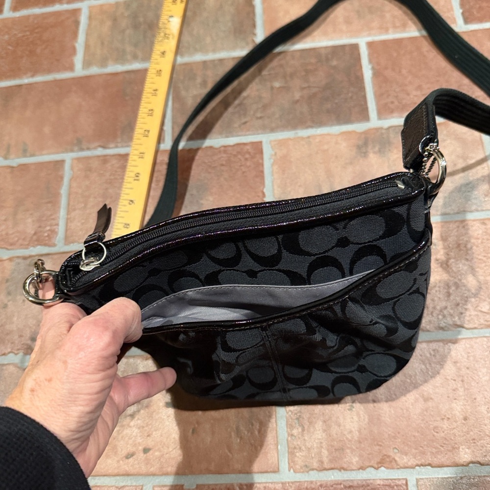 Coach Black Signature Crossbody Bag - Picture 4 of 9